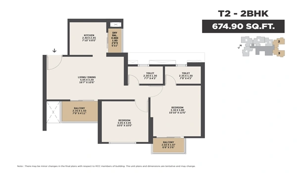 VTP Dolce Vita
 Floor Plan