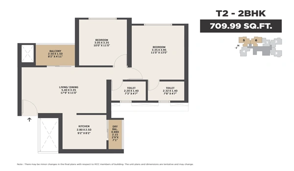 VTP Dolce Vita
 Floor Plan