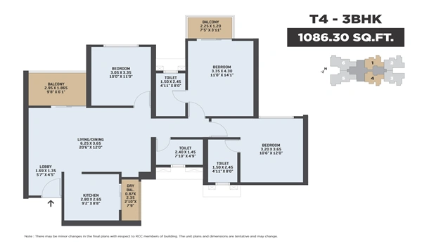 VTP Dolce Vita
 Floor Plan