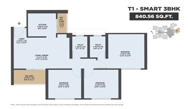 VTP Dolce Vita
 Floor Plan
