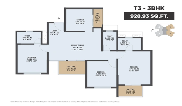 VTP Dolce Vita
 Floor Plan
