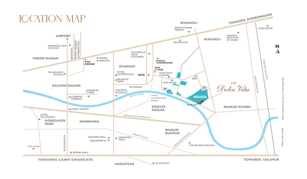 VTP Dolce Vita
 Location Map